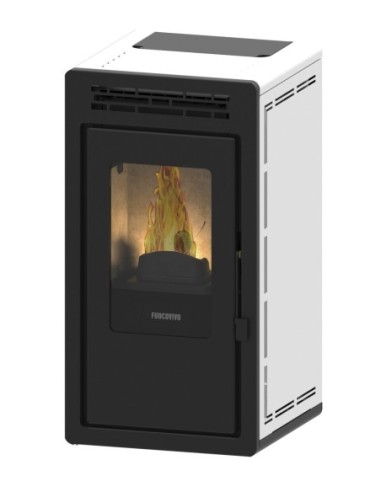 Estufa de pellets canalizable - Teide Air 9 kW