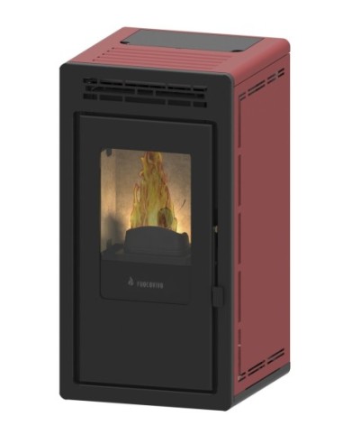 Estufa de pellets canalizable - Teide Air 9 kW