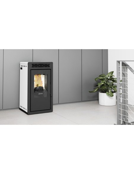 Estufa de pellets canalizable - Teide Air 9 kW