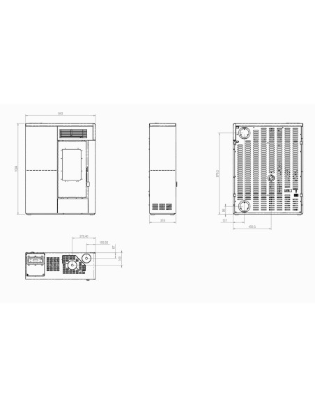 Estufa pasillo FEME 14kW