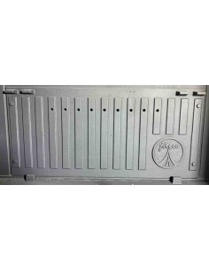 Placa trasera fundición Insert 17kw Granada - Fireco-...