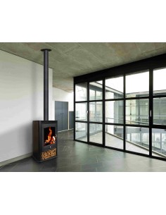Estufa de leña - Arcadia 8 Kw 2
