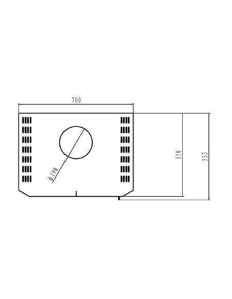 Horno de leña TALOS 14 Kw