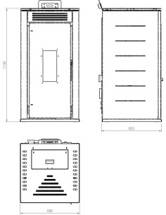 PLaca base Hidro estufa Quiros 18-24KW 2