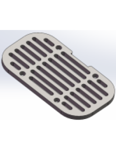 Rejilla Brasero Rectangular 11 - 20 kW