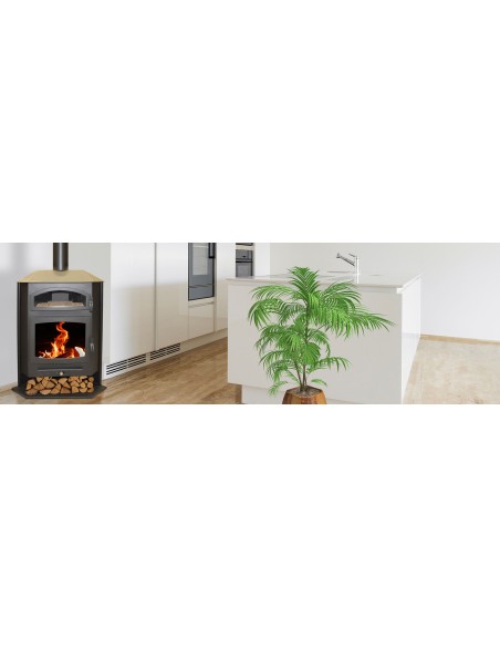 Horno de leña de Esquina - Atenas 11 Kw