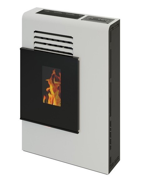 Estufa de pellets de pasillo Super-slim 21cm Moscú 11kw