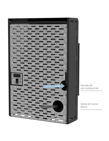 Estufa de pellets de pasillo Super-slim 21cm Moscú 11kw