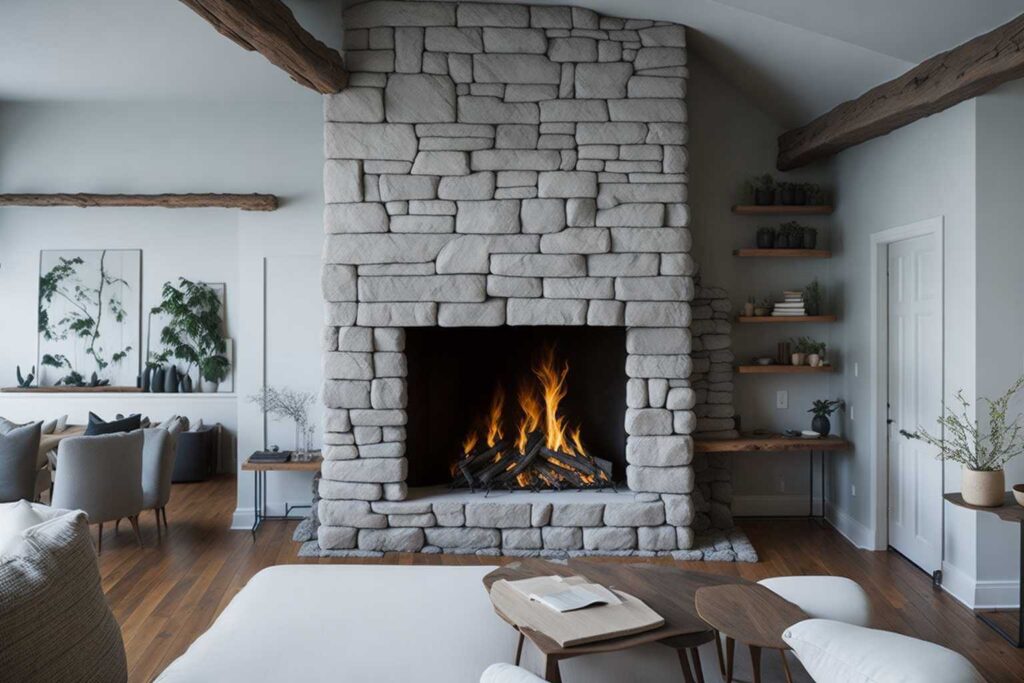 chimenea rustica